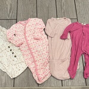 Baby Girl Bamboo + Modal/Rayon Bundle - 4 Pieces